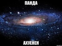 панда ахуенен