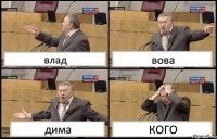 влад вова дима КОГО