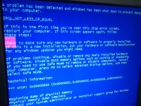 не самая последняя версия видяхи когда стоит., Мем BSOD