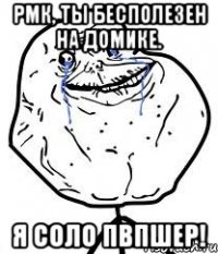 рмк, ты бесполезен на домике. я соло пвпшер!