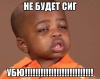 не будет сиг убю!!!
