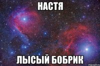 настя лысый бобрик