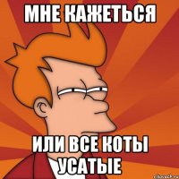 мне кажеться или все коты усатые