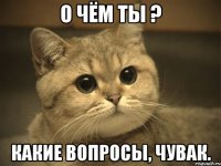 о чём ты ? какие вопросы, чувак.