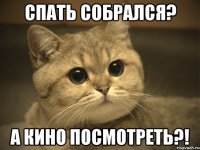 спать собрался? а кино посмотреть?!