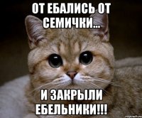 от ебались от семички... и закрыли ебельники!!!