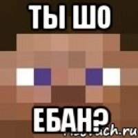 ты шо ебан?