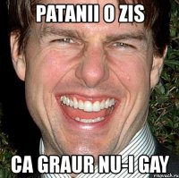 patanii o zis ca graur nu-i gay