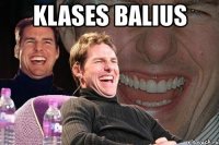 klases balius 