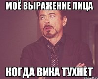 моё выражение лица когда вика тухнет