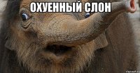 охуенный слон 