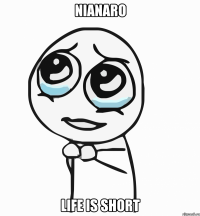 nianaro life is short