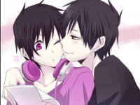 Создать мем psyche and izaya