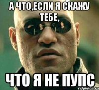 а что,если я скажу тебе, что я не пупс