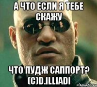 а что если я тебе скажу что пудж саппорт? (c)d.illiadi