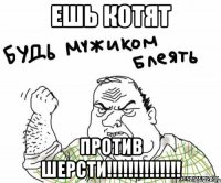 ешь котят против шерсти!!!