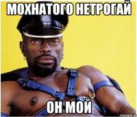 мохнатого нетрогай он мой