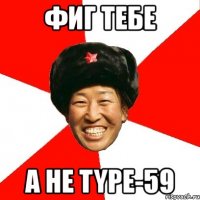 фиг тебе а не type-59