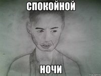 спокойной ночи