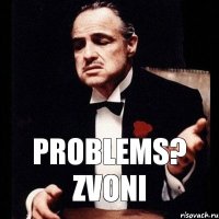 PROBLEMS? ZVONI