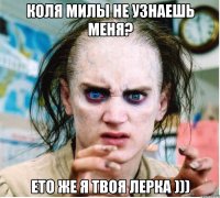 коля милы не узнаешь меня? ето же я твоя лерка )))