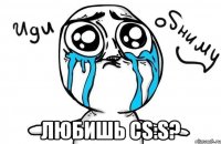  любишь cs:s?