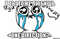 а ты тоже любишь one direction?