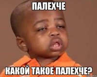 палехче какой такое палехче?