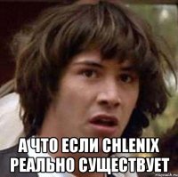  а что если chlenix реально существует