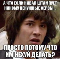 а что если нивал штампует никому ненужные сервы... просто потому что им нехуй делать?