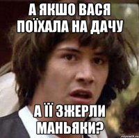 а якшо вася поїхала на дачу а її зжерли маньяки?