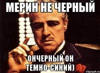 мерин не черный ончерный он темно-синий)