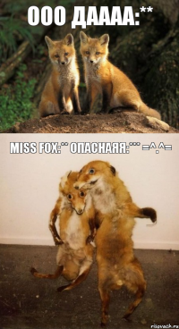 ооо даааа:** Miss Fox:** опаснаяя:*** =^.^=