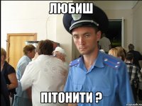 любиш пітонити ?