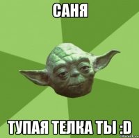 саня тупая телка ты :d