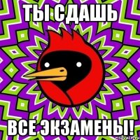 ты сдашь все экзамены!