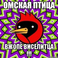 омская птица вжопе виселитца !!!