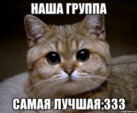 наша группа самая лучшая;333