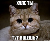 хуле ты тут ищешь?