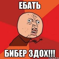 ебать бибер здох!!!