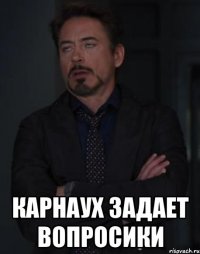  карнаух задает вопросики