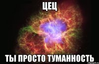 цец ты просто туманность