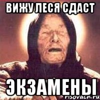 вижу леся сдаст экзамены