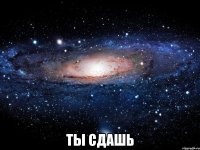  ты сдашь