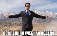  последняя учебная неделя