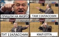 Пришли на физру Там 11классник Тут 11классник КМЛ Епта