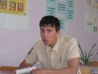 Создать мем Грустный Олег