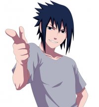 Создать мем sasuke