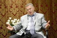 Создать мем Жириновский