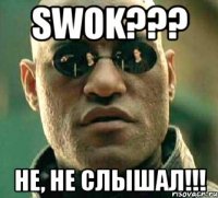 swok??? не, не слышал!!!